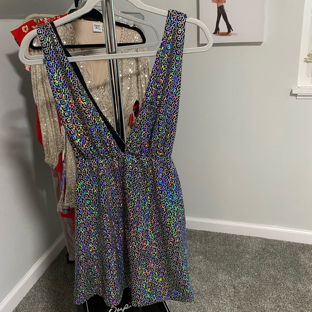 LUX LA Sequin Mini Dress